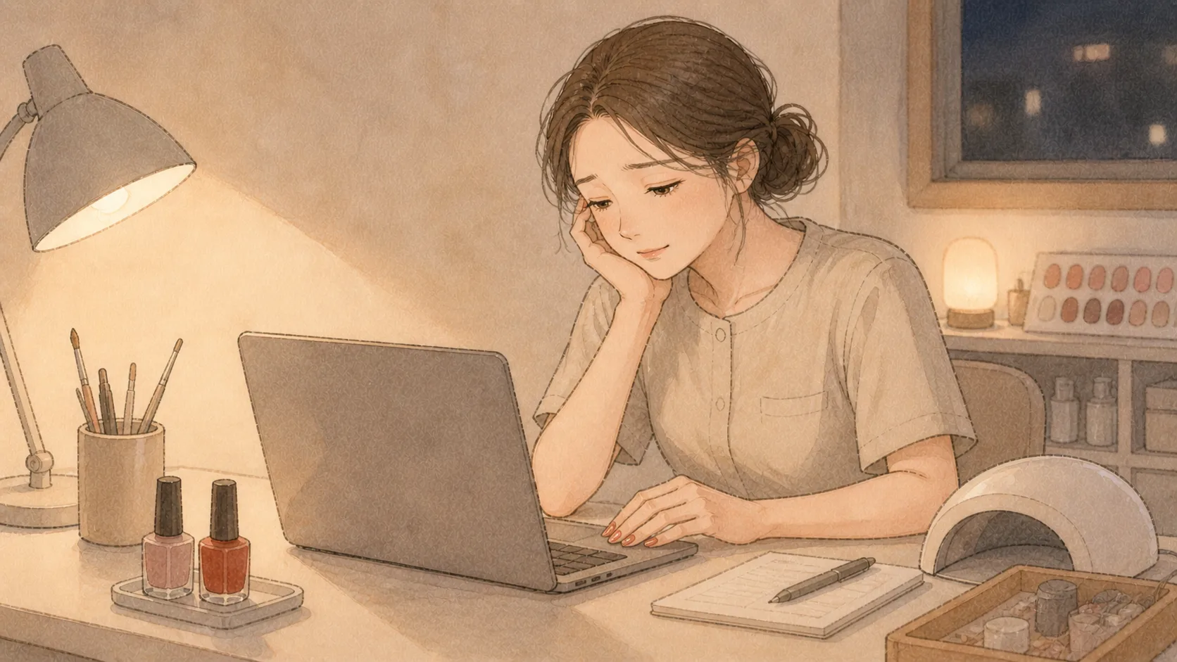 副業ネイリストあるある 7 選 — 月 5,000 円稼ぐまでの遠さ