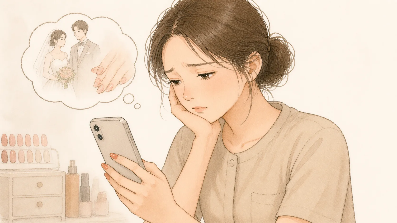 結婚式に呼ばれたネイリストあるある — お祝いネイル無料を期待される